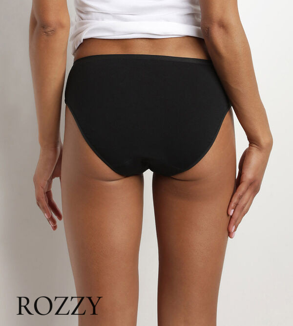 Трусы слипы менструальные хлопковые DIM Absorvente Lavable 0CIV черный