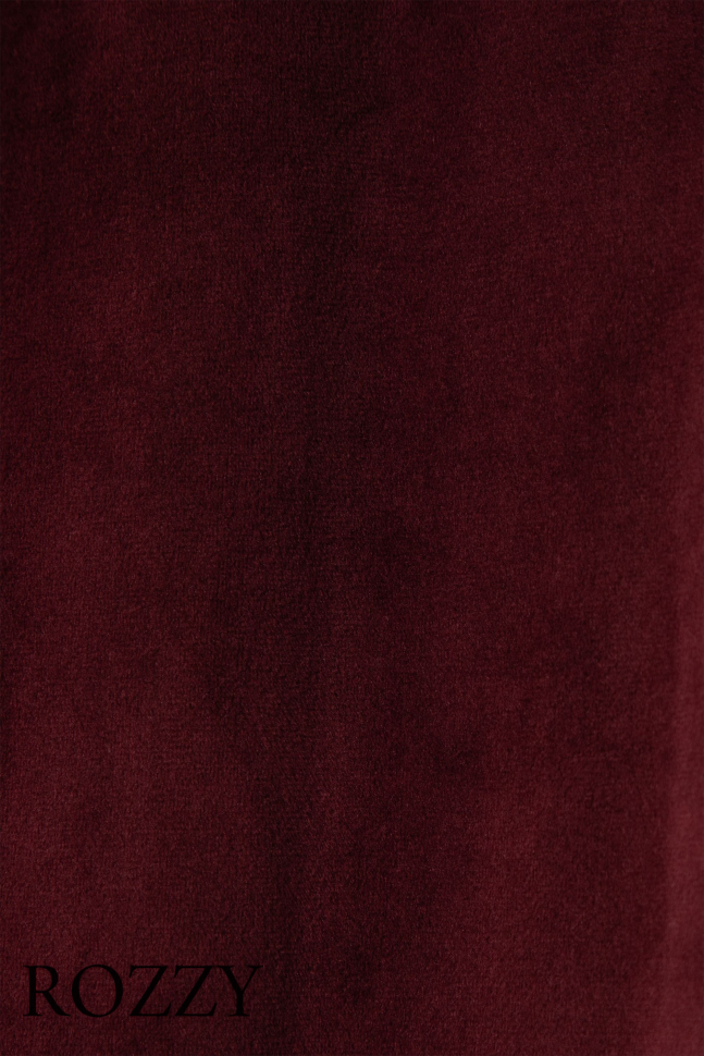 Костюм домашний велюровый Aruelle Claret Set бургундское вино