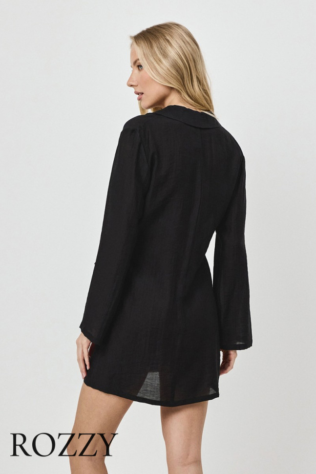 Платье домашнее Aruelle Noir черный