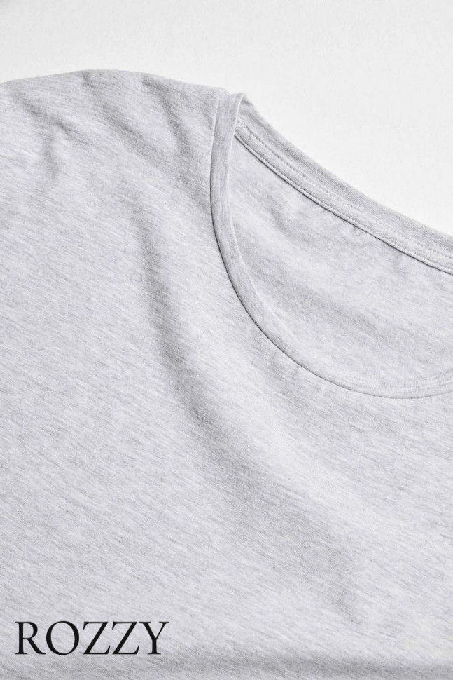 Футболка мужская хлопковая Ysabel Mora 20102 светло-серый