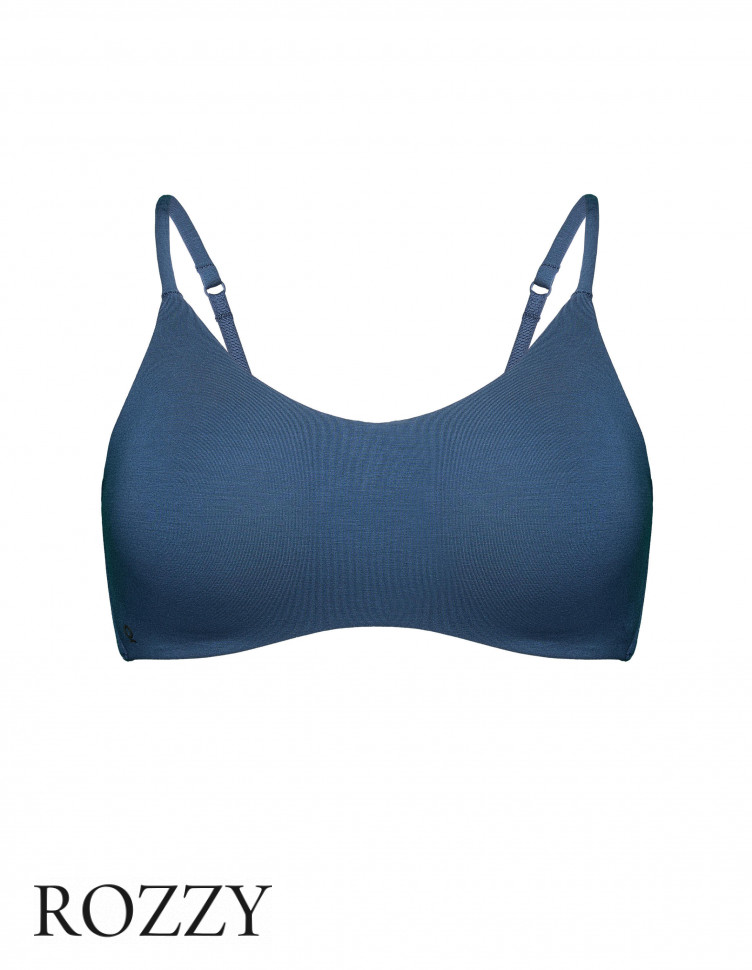 Бюстгальтер-топ без косточек Esotiq Comfie/59X 43730 темно-синий