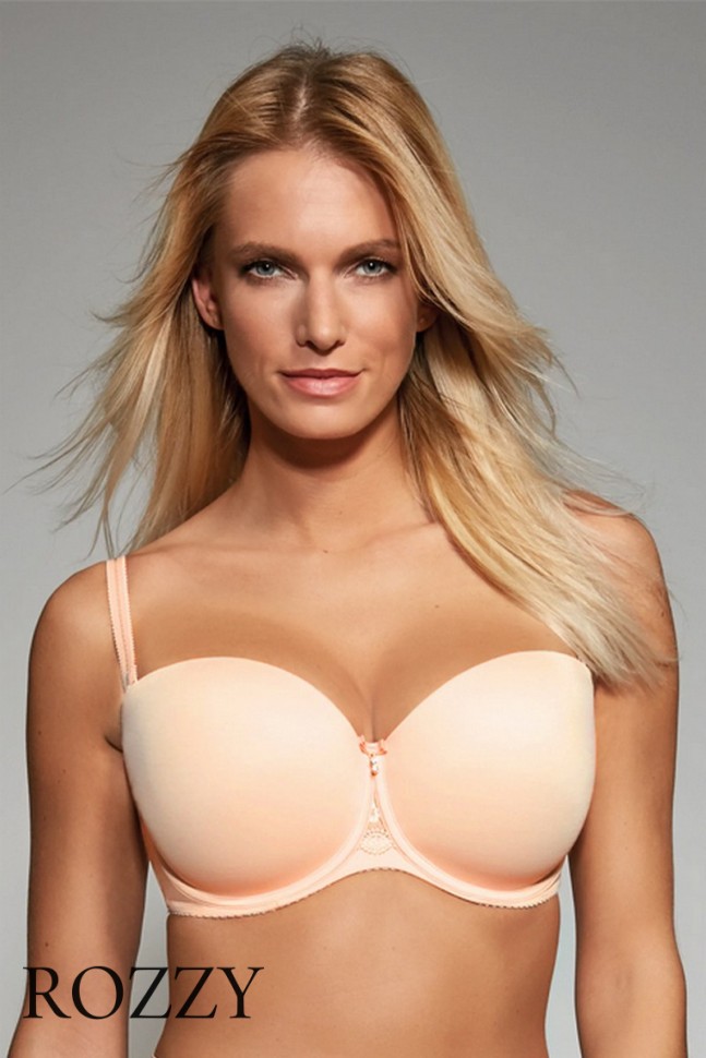 Бюстгальтер балконет Kris Line Fortuna Comfort Coffee бежевый