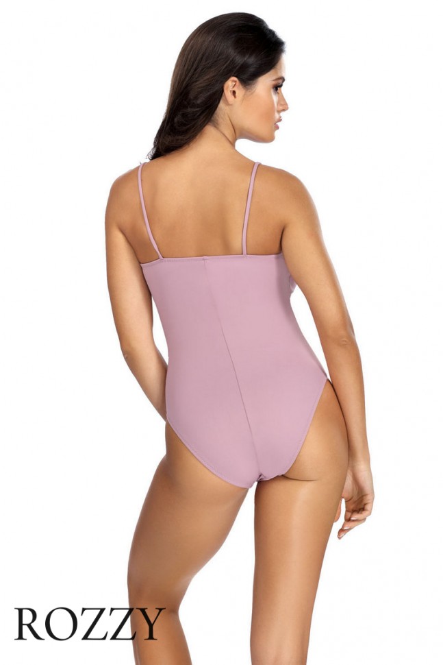 Купальник слитный Lorin L4417/1 лиловый