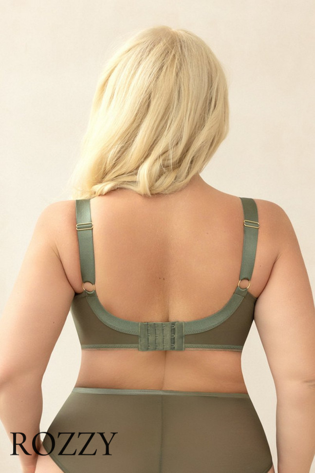 Бюстгальтер фулл-кап Kris Line Lulu оливковый