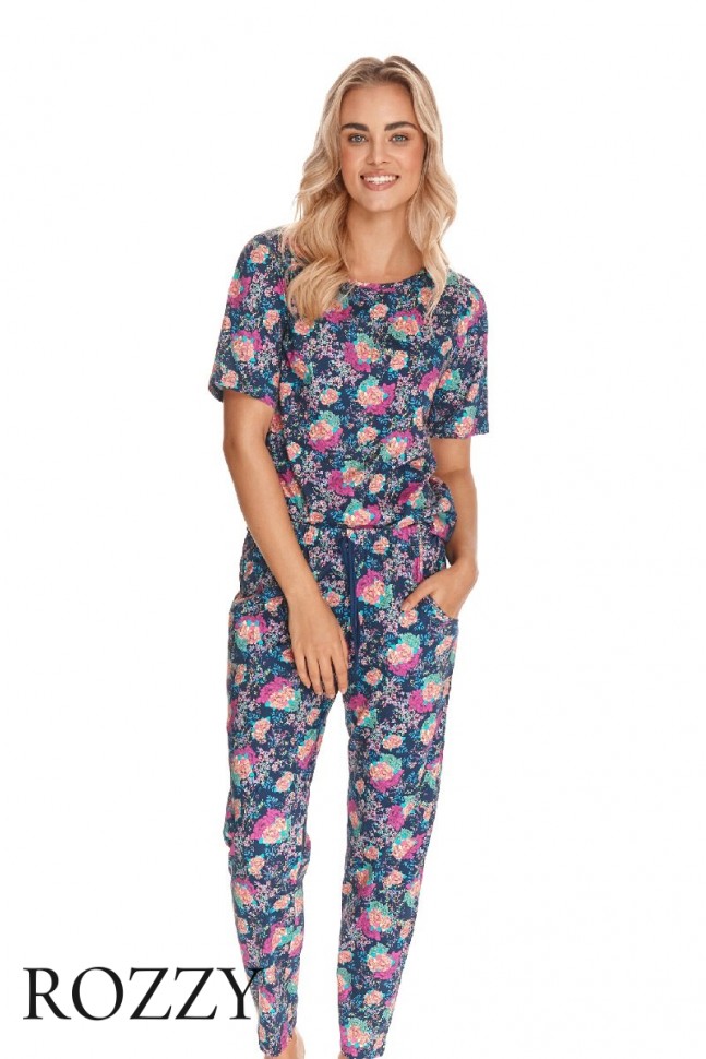 Пижама хлопковая Taro Nolita 2775 синий