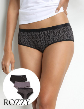 Трусы шорты хлопковые DIM Les Pockets Cotton 4C20 логотип (уп.3шт.)