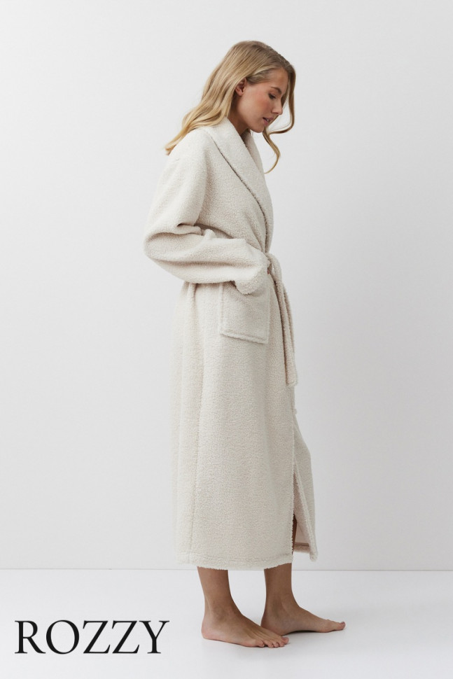 Халат Aruelle Simone светло-бежевый