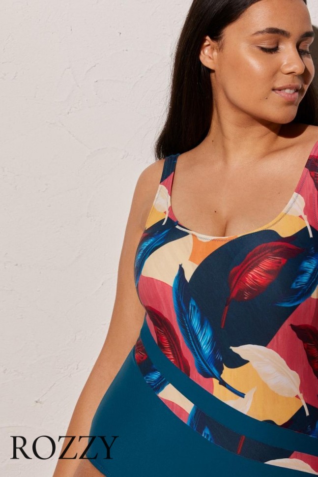 Купальник слитный Ysabel Mora 82349 морская волна