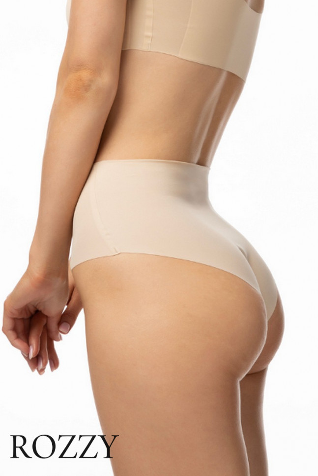 Трусы классика обрезные Julimex Infinity Maxi бежевый