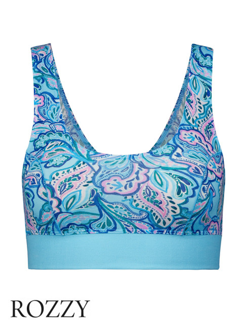 Топ хлопковый Calida Elastic Trend 02822 бирюзовый