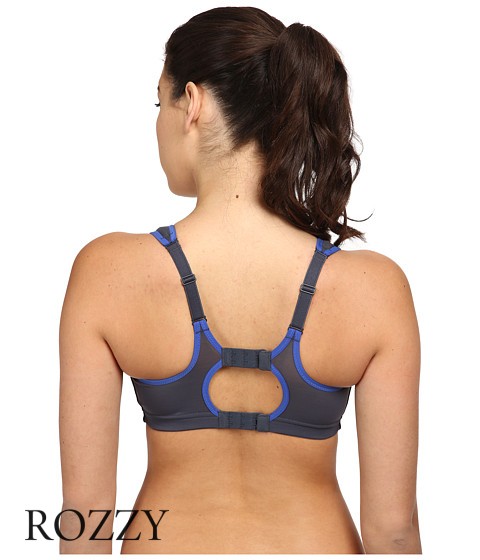 Бюстгальтер спортивный бескаркасный Shock Absorber S4490 серый