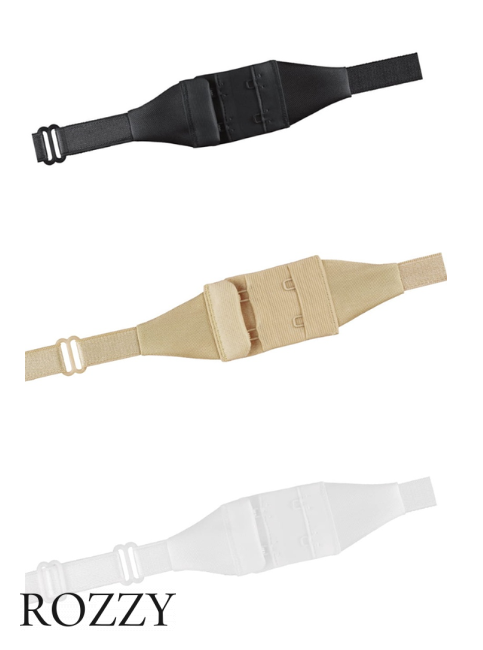 Бретель понижающая застежку Julimex BA-05 белый, кремовый, бежевый, черный