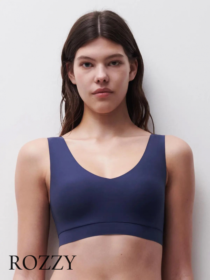 Топ Chantelle Soft Stretch C16A10 темно-синий (023)