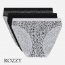 Трусы слипы хлопковые DIM Les Pockets Cotton 4C17 оптика (уп.3шт.)