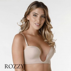 Бюстгальтер корбей Wonderbra Ultimate Plunge W00J5 бежевый