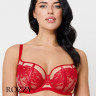 Бюстгальтер балконет Subtille Belinda Red красный