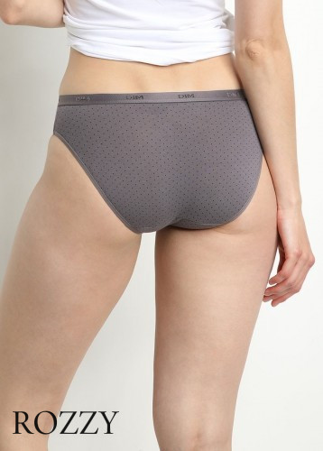 Трусы слипы хлопковые DIM Les Pockets Cotton 4C17 логотип (уп.3шт.) 