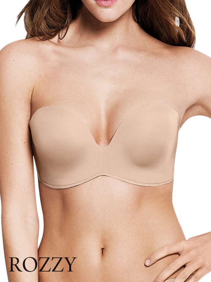 Бюстгальтер страплесс Wonderbra Ultimate Strapless W032D бежевый