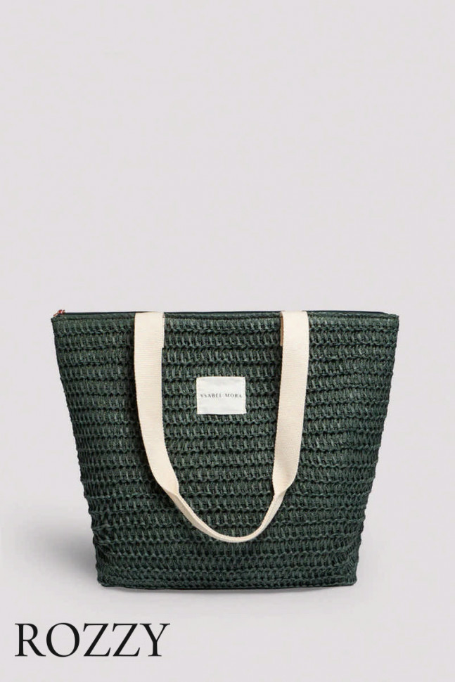 Сумка пляжная Ysabel Mora 86207 темно-зеленый