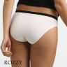 Трусы слипы хлопковые DIM Les Pockets Cotton 4C17 с черным бантом (уп.3шт.)
