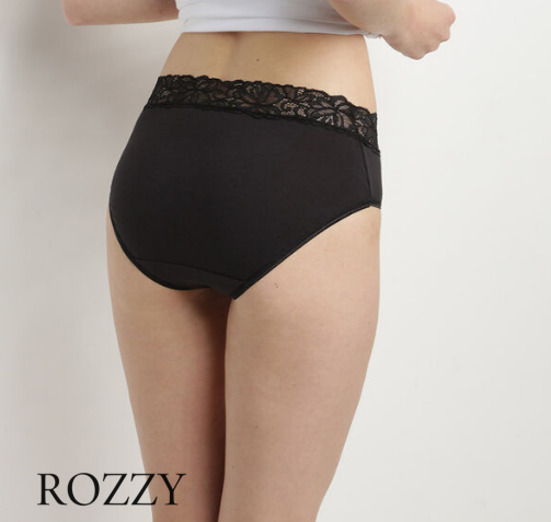 Трусы классика хлопковые DIM Coton Feminine 4A94 черный (уп.2шт.)