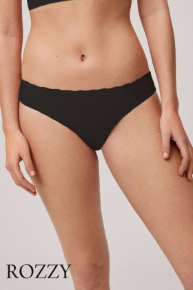 Трусы бикини обрезные Ysabel Mora 19339 черный