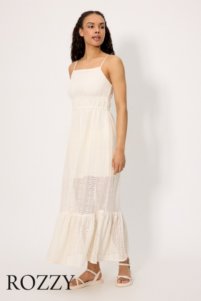 Платье пляжное Ysabel Mora Cream 86285 кремовый