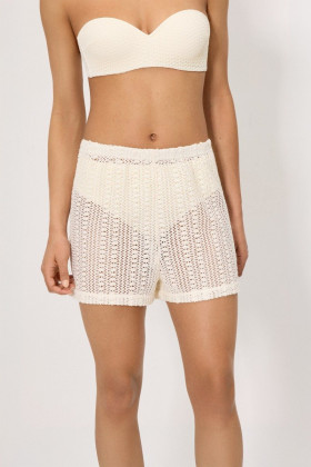 Шорты пляжные Ysabel Mora Cream 86282 кремовый