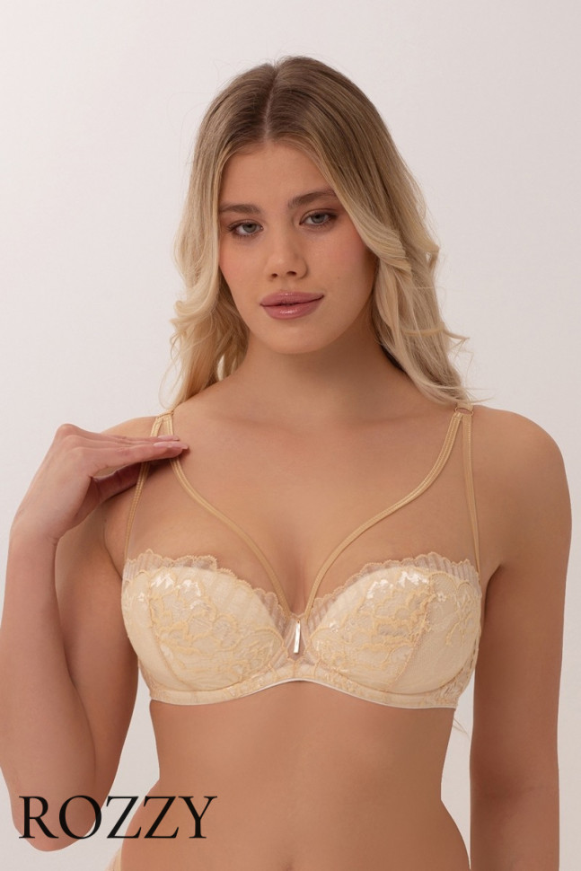 Бюстгальтер Subtille Estella Gold Bralette бежевый