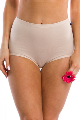 Трусы макси бамбуковые Key LPM 001 бежевый