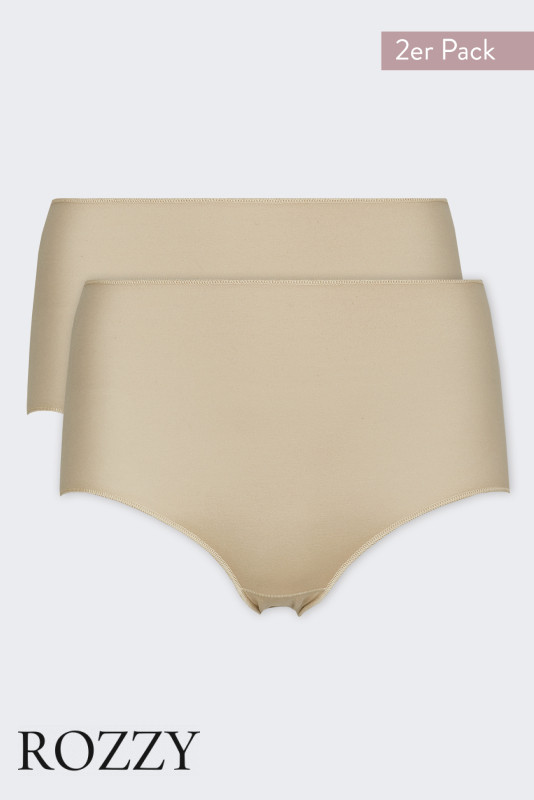 Трусы макси Nina Von C Secret Shine 6516011299 бежевый (уп.2шт.)