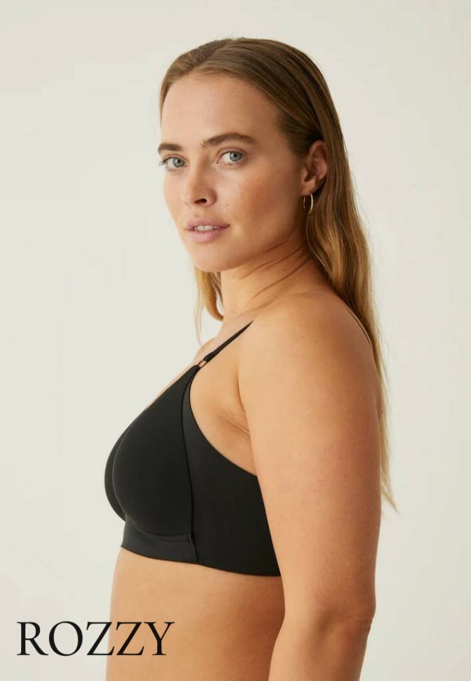 Бюстгальтер без косточек Naturana Everyday 5232 черный Ф+К