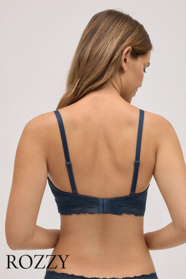Бюстгальтер без косточек Ysabel Mora 10761 темно-синий