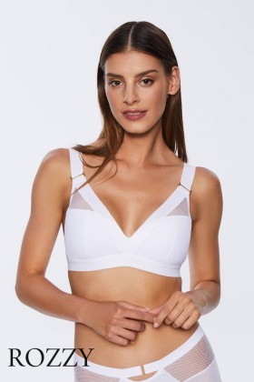 Бюстгальтер без косточек Kinga Lara White WB-748 белый