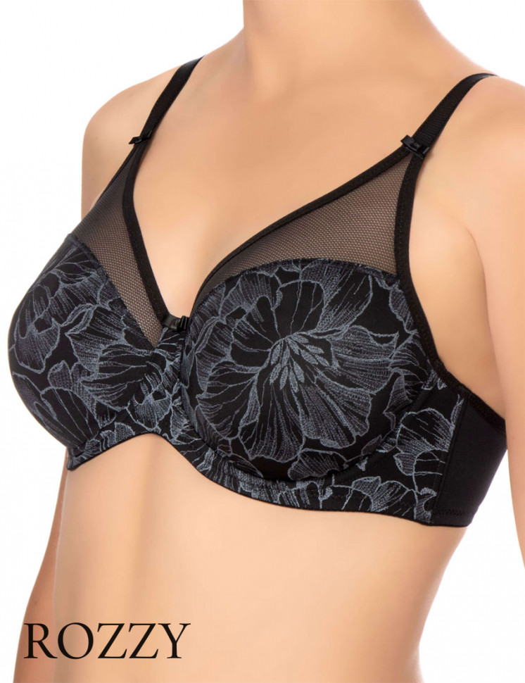 Бюстгальтер Felina Vision Bloom 202288 черный К+Ф