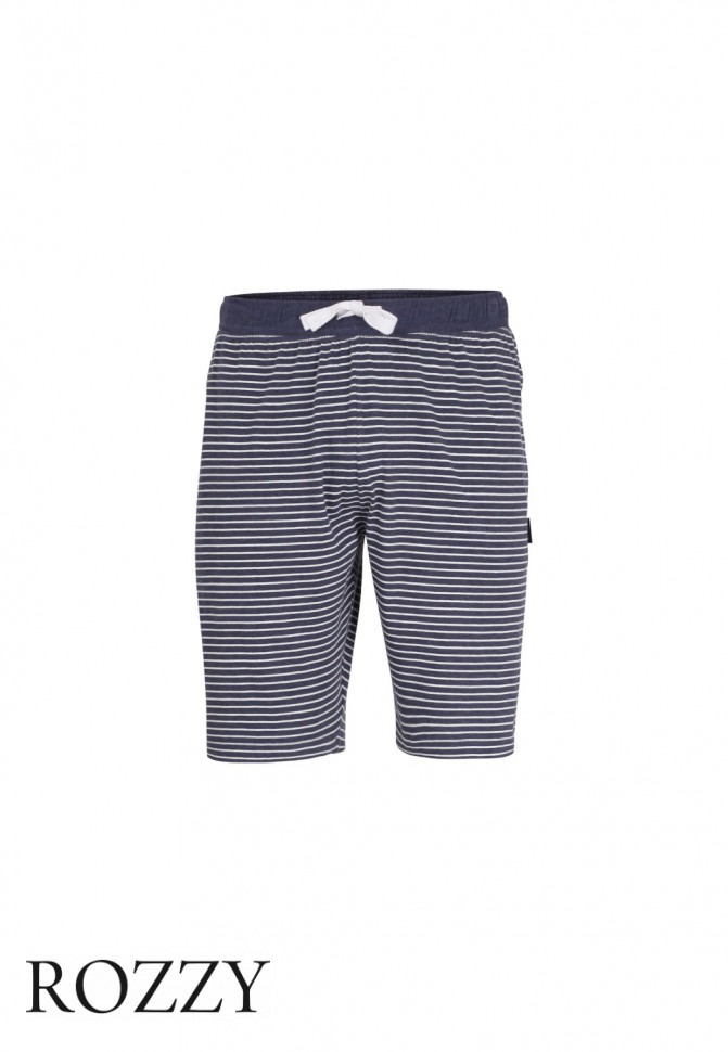 Шорты пижамные мужские Ceceba 030931/S-3XL синий/полоски 
