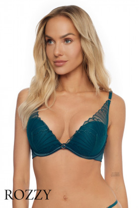 Бюстгальтер планж пуш-ап Esotiq Nugat/67X 41400 изумрудный