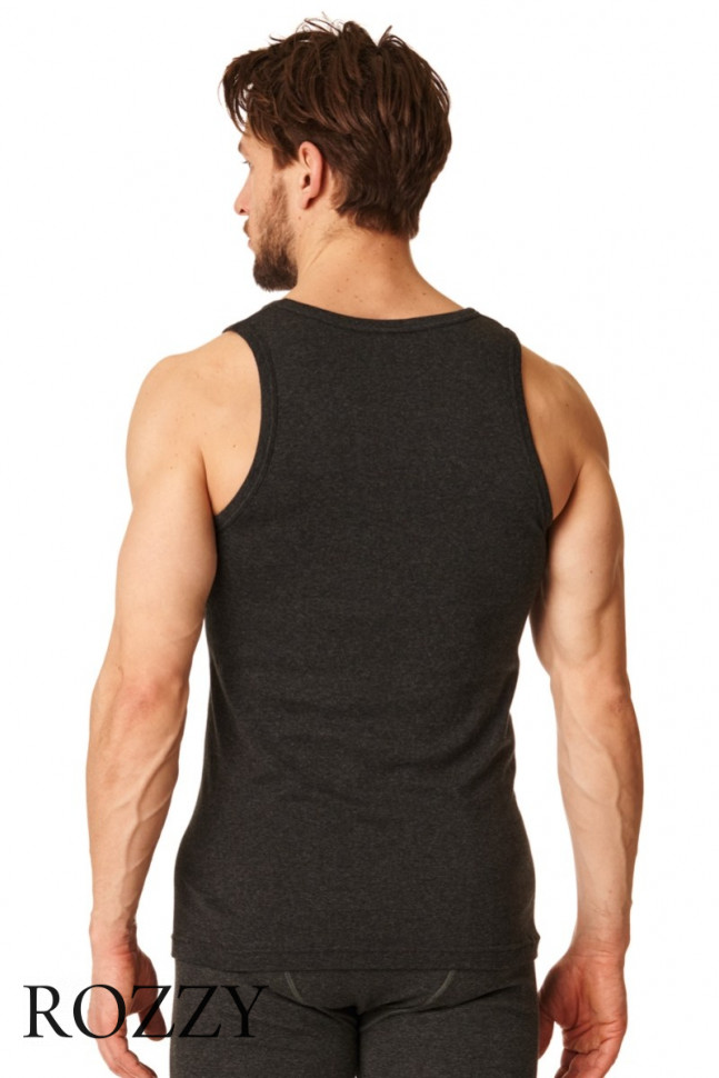 Майка мужская Key MVS 012 графитовый