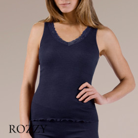 Майка шерстяная Nina Von C Wool Silk 29300846 синий