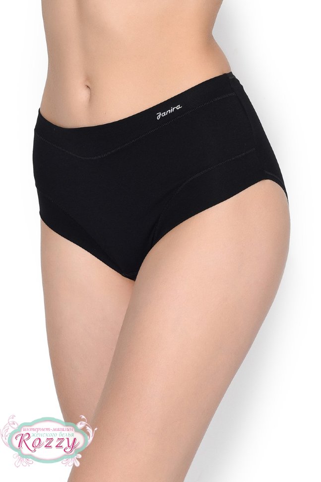 Трусы макси хлопковые Janira 31637 (уп.2шт.) белый, ванильный, песочный, черный