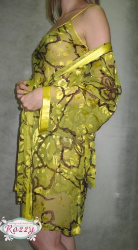 Сорочка шелковая Marc&amp;Andre SC-6603 желтый 1