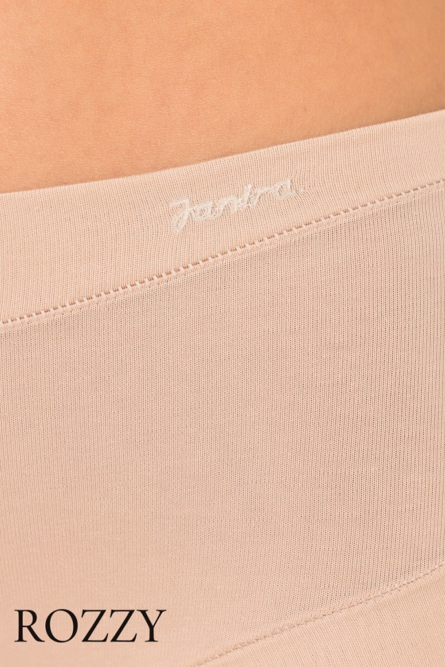 Трусы макси хлопковые Janira Cotton Band 31863 белый, песочный, черный