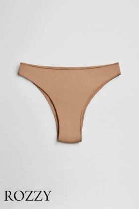 Трусы бразильяна хлопковые Ysabel Mora 19645 бежевый