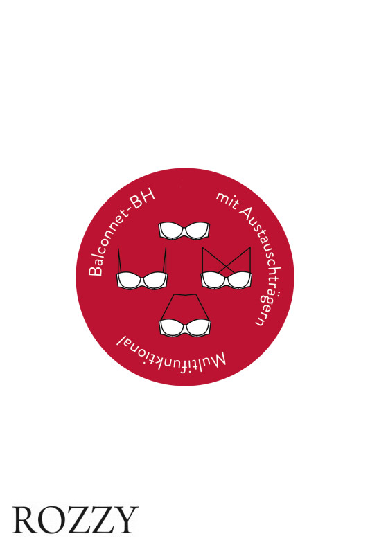 Бюстгальтер балконет трансформер Nina Von C Ecosoft 25514111 бежевый