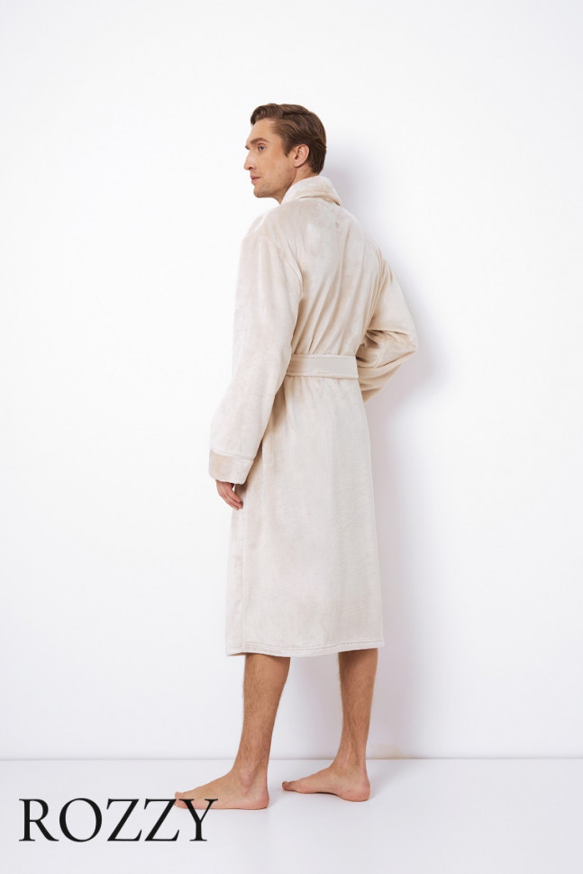 Халат мужской Aruelle Henry Creme кремовый