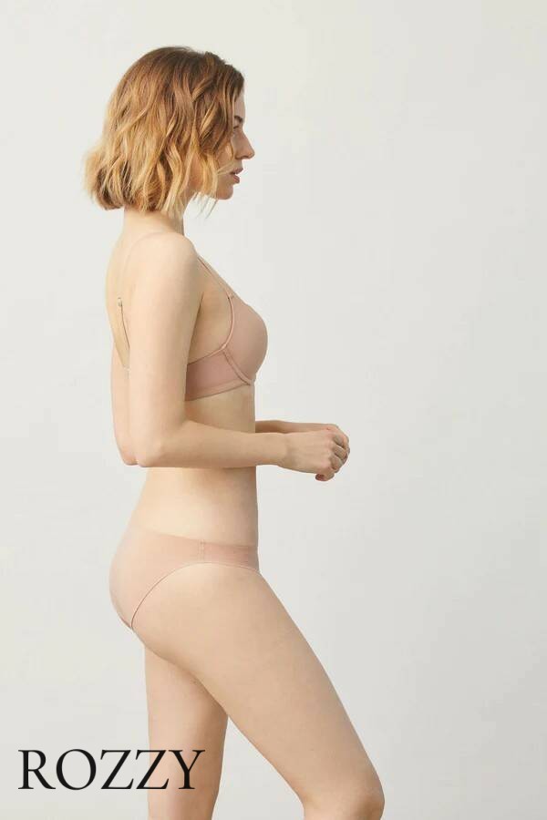 Трусы бикини хлопковые обрезные Ysabel Mora 19660 телесный