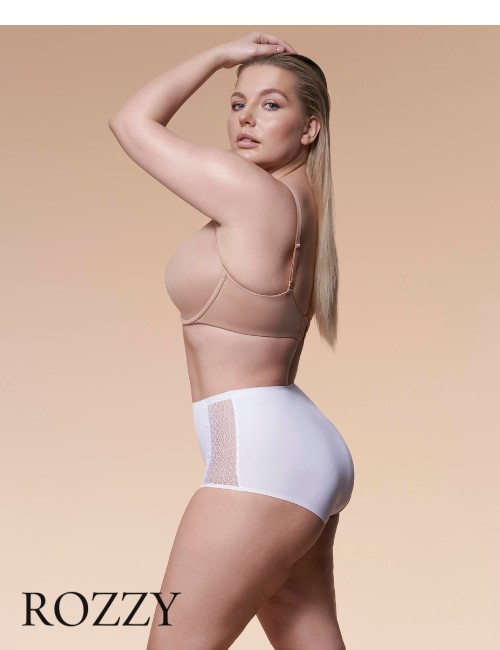 Трусы макси корректирующие Julimex Opal белый