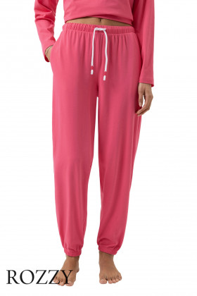 Брюки домашние хлопковые Mey Solid Love 1220082 розовый