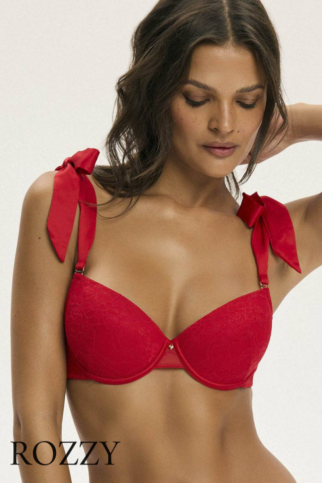 Бюстгальтер пуш-ап Esotiq Cest/33X 43986 красный