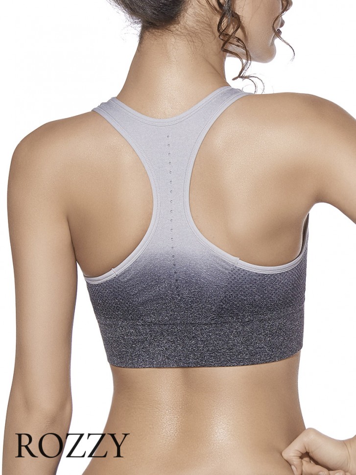 Топ спортивный Selene Diana серый